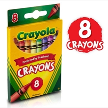 8 Wax Crayons