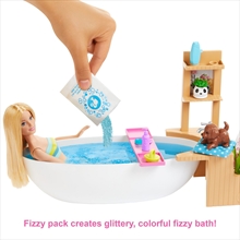 Barbie Fizzy Bath Doll Playset