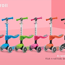 2 In 1 Foldable Kick Scooter - Assorted