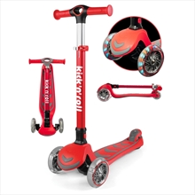 Foldable 3 Wheels Kick Scooter - Assorted