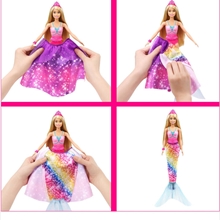 Dreamtopia 2 in 1 Princess to Mermaid Transformation Doll