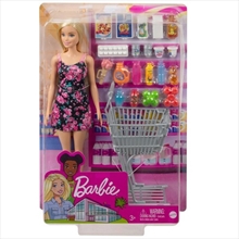 Barbie Shopping Time Doll Grocery Cart Playset