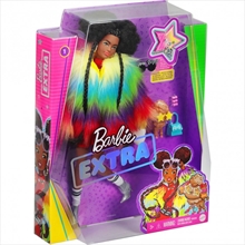 Barbie Extra Doll #1 With Jacket Multicolored