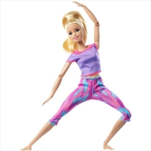 Barbie Made To Move Yoga Doll - Blonde Hair
