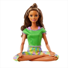 Barbie Made To Move Yoga Doll - Brunette Hair