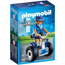City Action - Policewoman With Balance Racer