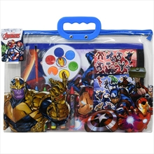 Avengers Stationery In Zipper Tote Set