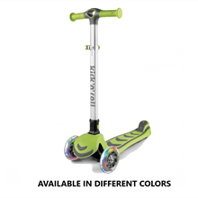 Foldable 3 Wheels Kick Scooter - Assorted