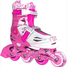 Neon Inline Skates - Pink 34-38