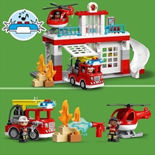 Duplo - Fire Station & Helicopter