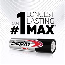 Energizer Alkaline Max AA, 3+1 Free
