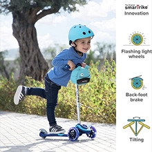 T3 3 Wheeled Scooter - Blue