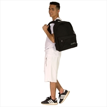 Backpack Must Monochrome 4 Cases, 42cm - Black