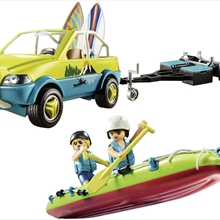 Family Fun - Beach Car With Canoe
