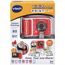 Kidizoom PrintCam, Red - English