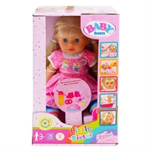 Baby Born doll Little sister with accessories