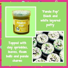 Slime Party PANDA POP Sensory Putty