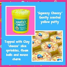 Slime Party SQUEEZY CHEEZY Sensory Putty