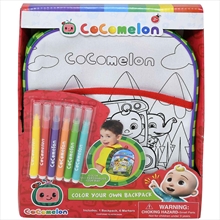 Cocomelon Color Your Own Backpack