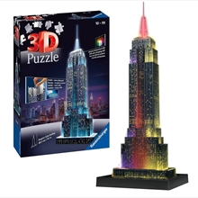 3D Empire State Building Night Edition, 216 Pieces