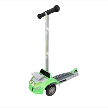3D Green Car Scooter 3 Wheels