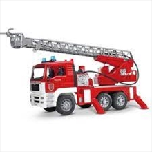 Man Fire Engine With Water Pump and Light & Sound