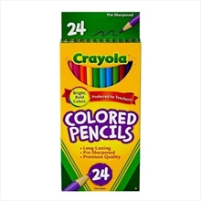 24 Coloured Pencils