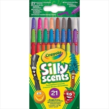 21 Scented Mini Twistable Crayon