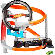 Hot Wheels Hyper-Boost Tire Shop Play Set