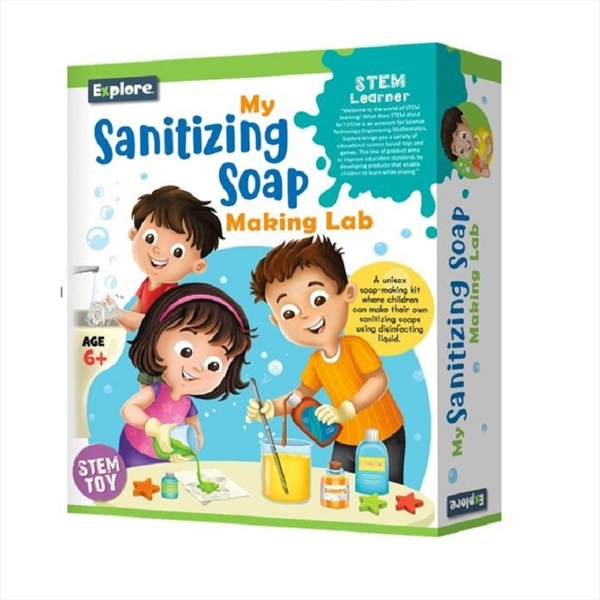 My Sanitizing Soap Making Lab