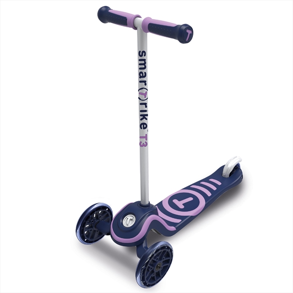 T3 3 Wheeled Scooter - Purple
