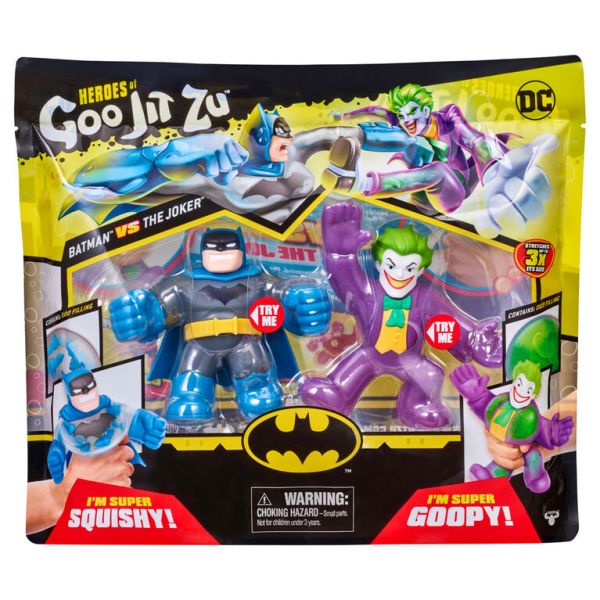 Goo Jit Zu, Batman & Joker Pack, 11cm