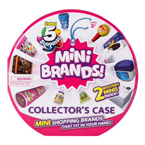 5 Surprise Mini Brands Collectors Case