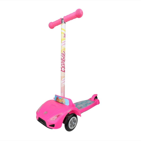 3D Barbie Scooter 3 Wheels