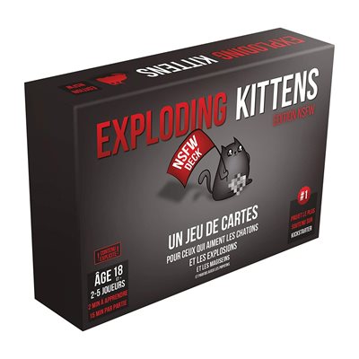 Exploding Kittens NSFW Edition - French