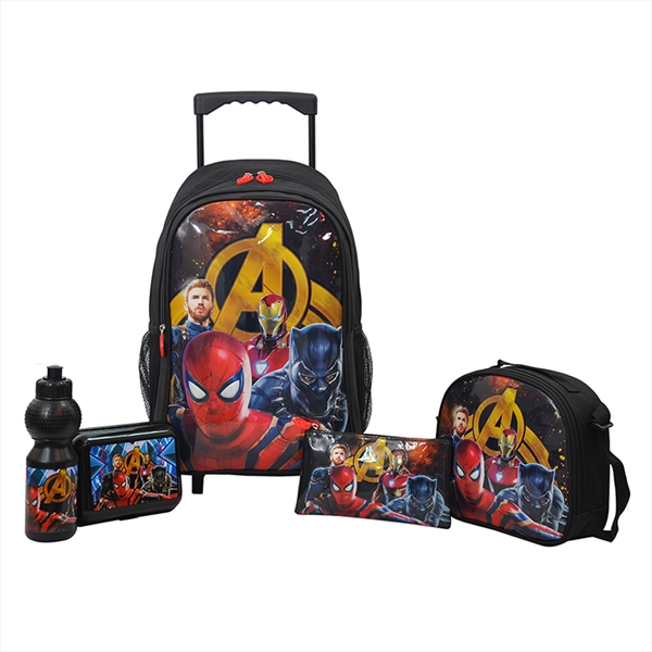 5 In 1 Trolley Bag Set Avengers Watchers