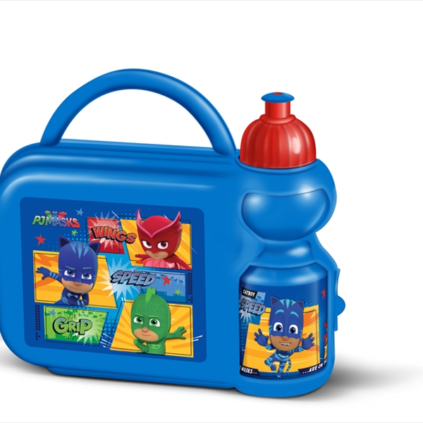 Details about   PJ MASKS LUNCH BOX COMBO  WATER BOTTLE 