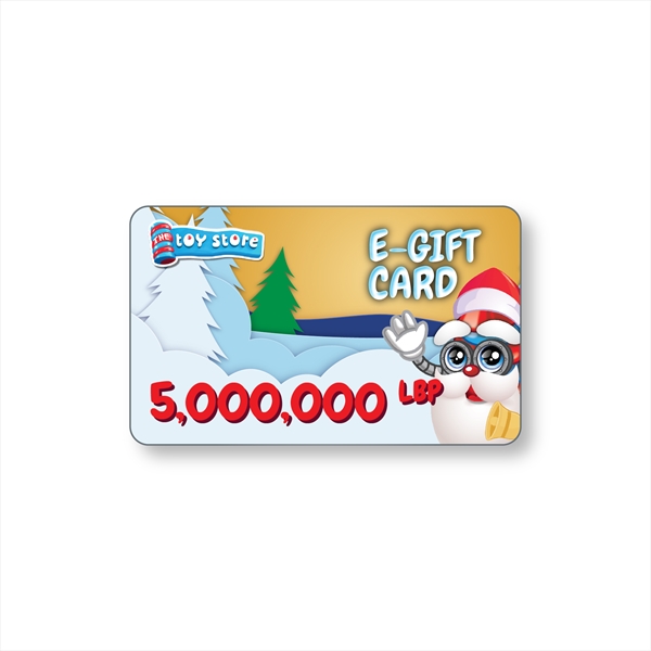 LBP 5,000,000 Gift Card