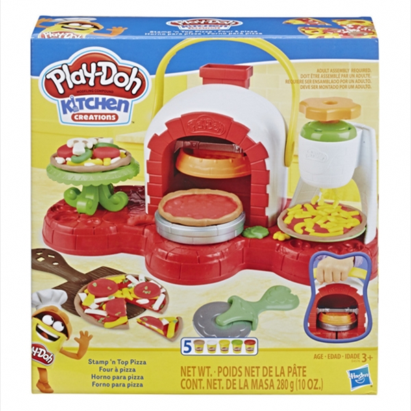 Play Doh Kitchen Creations Stamp N Top Pizza