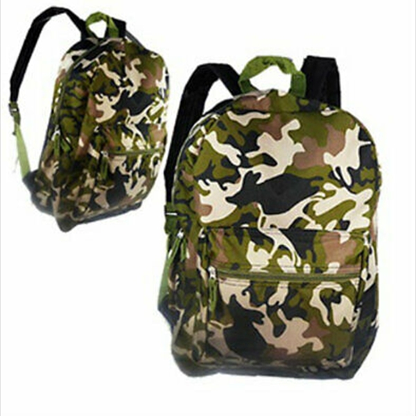 Camouflage 16" Backpack