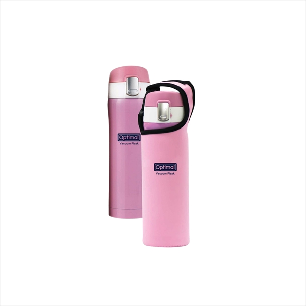Stainless Steel Vacuum Flask - Pink