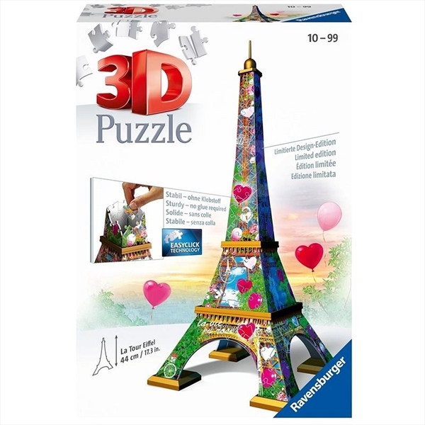 3D EIFFEL TOWER LOVE EDITION - 216 PIECES