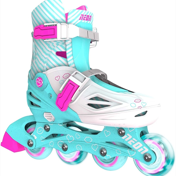 Neon Inline Skates - Tealpink 34-38