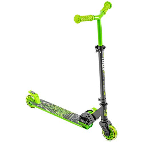 Neon Vector Foldable Scooter - Green