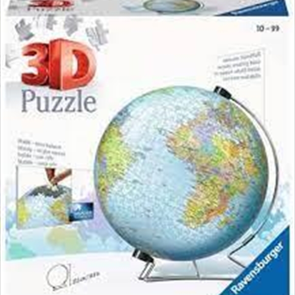 3D Ball World Globe, 540 Pieces