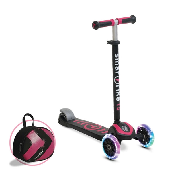 T5 2 Stage 3 Wheeled Scooter - Pink