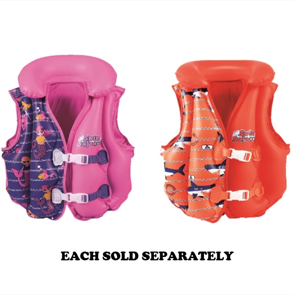 Swim Safe Deluxe Inflated Vest - Assorted
