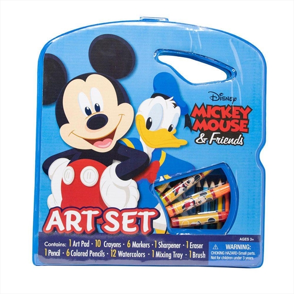 Mickey Mouse Art Tote Activity Case