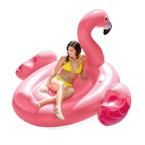 Mega Flamingo Inflatable Island 2.03m x 1.96m x 1.24m