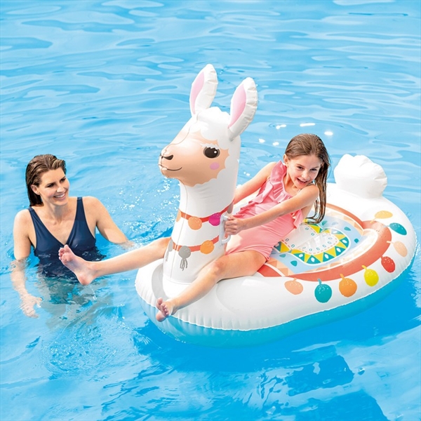 Inflatable Cute Llama Float 1.35m x 1.12m x 94 cm